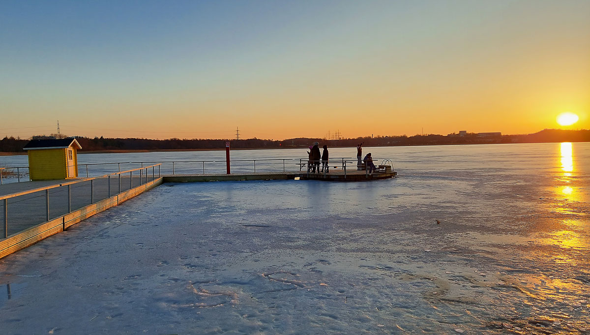 harku järv talvel