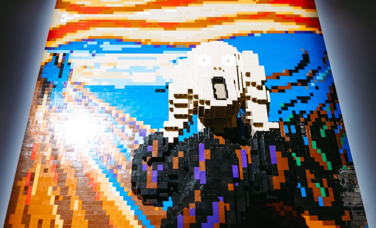 выставка art of bricks таллин