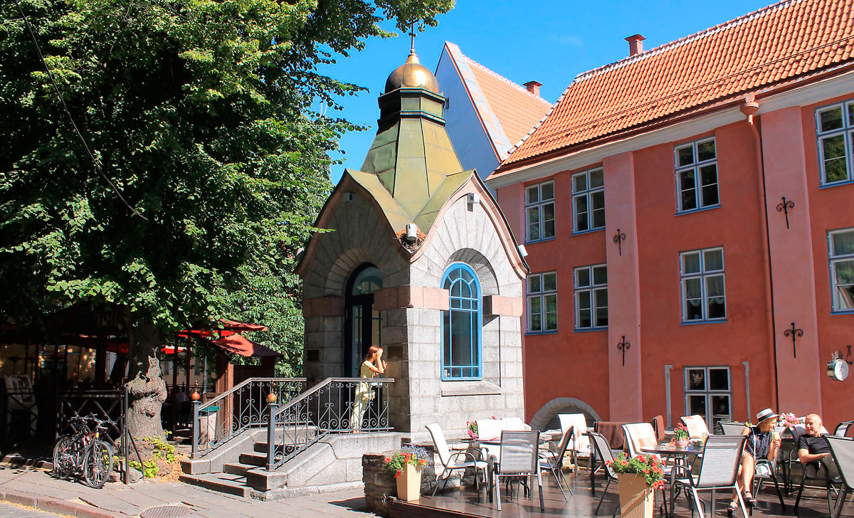 часовня христа спасителя в таллине на пикк