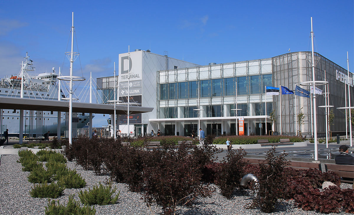 терминал d таллинского порта