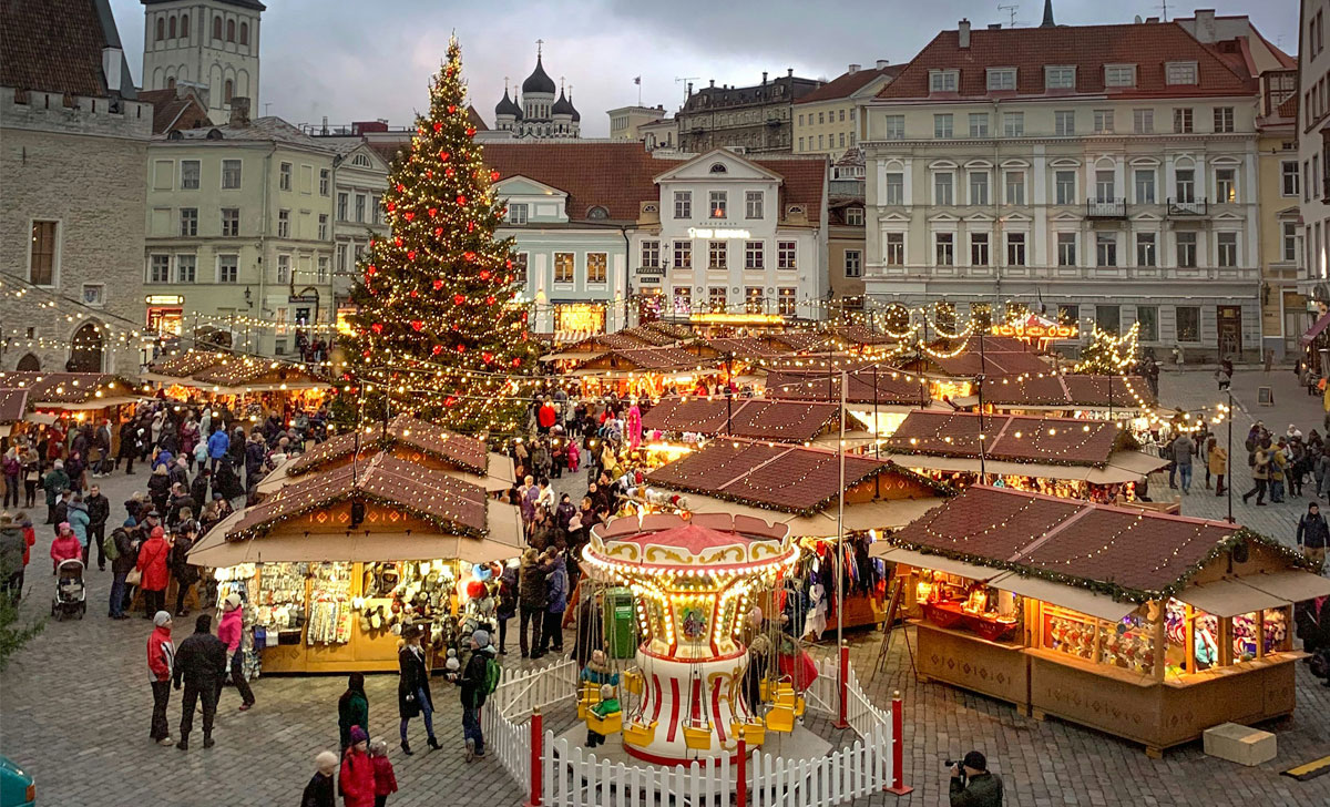 рождественские ярмарки таллин