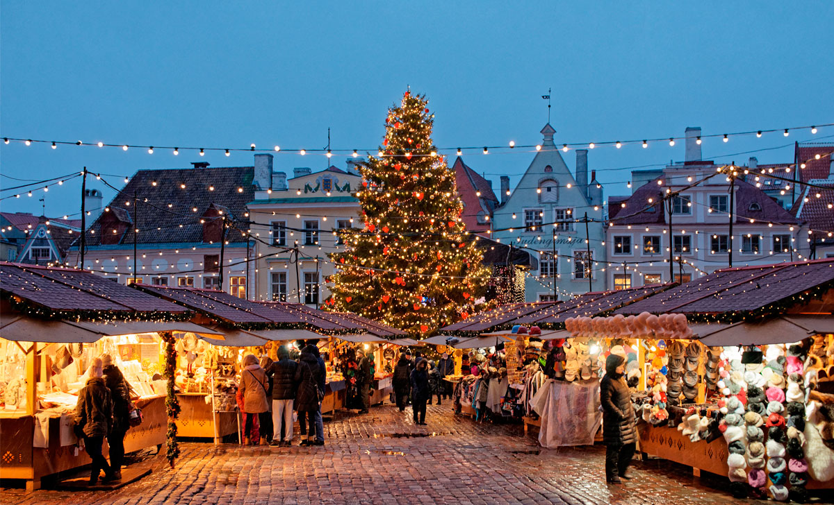рождественский рынок таллин