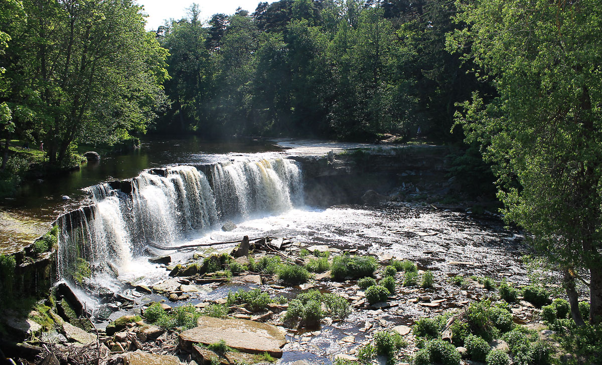 водопад кейла в парке кейла-йоа