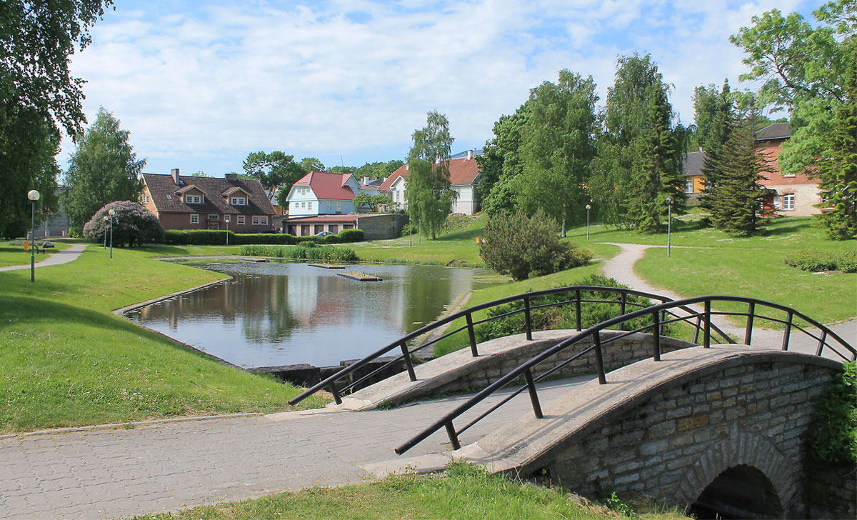церковный парк раквере