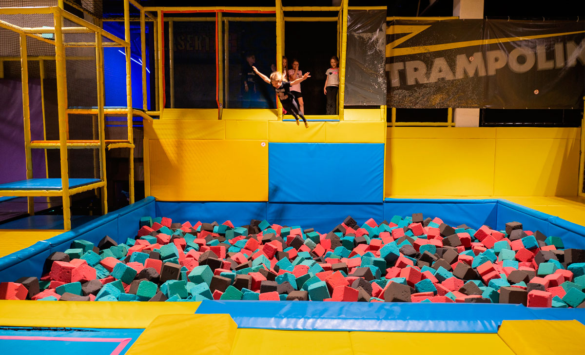 батутный центр trampolino