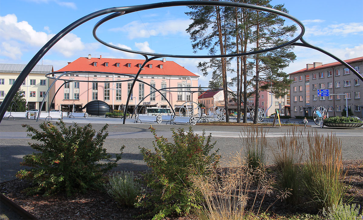 центральная площадь выру